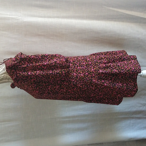 H&M autumn floral mini dress size Xsmall - Picture 5 of 13